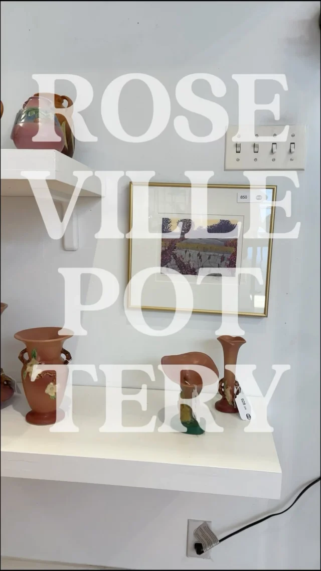 What is Roseville Pottery? 

Now you know! Shannon gives us the history of the Roseville Pottery Company and highlights a few lots in our upcoming Online+ auction. 

There is less than a week to get your bids in. Link in bio 🔗

#rosevillepottery #rosevilleohio #rarebooks #bookcollector #americanliterature #englishliterature #firstedition #collectoritem #prints #multiples #signedprints #lithography #woodblock #woodcut #japaneseprint #okiiehashimoto #shakespeare #rosevillepottery #rosevillepotteryforsale #bidnow #onlineauction #pittsburgh #pittsburghauctionhouse #thingstodoinpittsburgh #bidearlybidoften