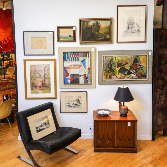 A selection of Pittsburgh-centric artists and artwork in our sale next Saturday 12/7 🌟

Including a rare example of Charles Eugene Spry, a Louise Pershing painting, and an ink drawing depicting the early construction of the Cathedral of Learning in the late 1920’s✨

Explore the catalog and bid today on our website. Link in bio 🔗 

Preview the auction in-person during regular business hours until 12/7. 

#CharlesEugeneSpry #westernpa #abstraction #louisepershing #cathedraloflearning #auction #fineartauction #auctionfinds #givethegiftofart #liveauction #inperson #thingstodoinpittsburgh #visitpittsburgh #buyartyoulove #bidearlybidoften
#preregister #mcm #moderndesign #fineart #japaneseprints #artcollector #contemporaryart #artforsale #rollingrock #buyunique #secondarymarket #eames #abstract #paintings #pittsburghartists