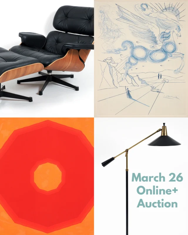 Pre-registration is open now 🌟

🪽Wednesday, March 26: Fine Art, Objects and Design, Antiques & More 

🪽Saturday, April 26: The Modern Sale, featuring Fine Art, Furniture & Design, including a selection of George Nakashima. 

Visit our website and pre-register for both of our upcoming sales today, under Auctions tab. 🔗 in bio. 

While you’re there, join our mailing list to never miss a thing. 

#georgenakashima #nakashima #preregister #fineartauction #mcm #midcentury #design #furniture #antiques #catalogcomingsoon #joinourmailinglist #modernsale #moderndesignatauction #collectartyoulove #collectdesignyoulove #auctionhouse #pittsburgh