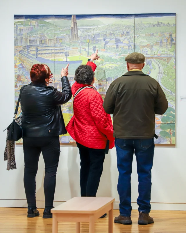 Thank you to everyone who made it out to the opening of Forbes Field and Other Remembered Places by Doug Cooper 🌟

We had a great time kicking off this exhibition with you all last Saturday❣️

On view now through March 29th in our Upstairs Gallery. 

#pittsburgh #pittsburghcityscape #pittsburghpride #pittsburghpirates #acryliconpanel #westernpa #forbesfield #collectivememory #muralist #author #buyartyoulove #collectartyoulove #artopening #dougcooper #oldpittsburgh #drawing #cityscape