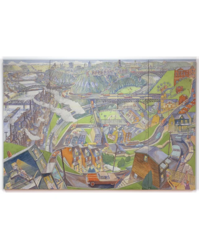 🪽The Run, 2024
🪽Forbes Field from the Iroquois, 2024 
🪽Game Night at the Original Hot Dog Stand, 2024 
🪽Descending McCardle, 2024 

Available pieces from Forbes Field and Other Remembered Places by Doug Cooper. Inquire within. 

On display now thru March 29, 2025 🌟

**You can now watch Doug’s supporting video on our Youtube. Link in bio 🔗 

#pittsburgh #pittsburghpride #cityscape #acrylic #westernpa #forbesfield #collectivememory #muralist #author #dougcooper #douglascooper #drawing #architecture #pittsburghpirates #universityofpittsburgh #collectartyoulove #pittsburghpirates